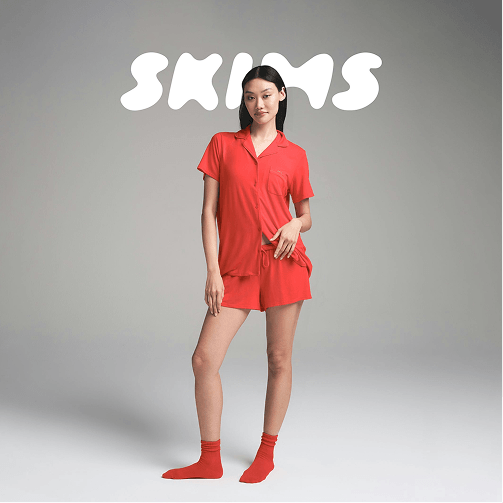 DPA ad created by goodAds.ai for Skims in 1:1 dimension