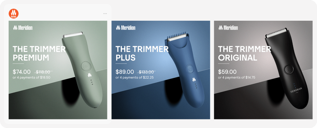 DPA ad created for Meridian by Socioh