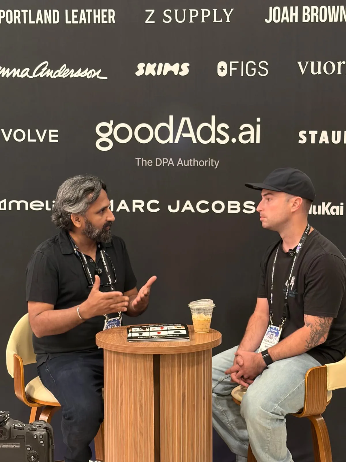 Partnership review video cover featuring a goodAds.ai interview